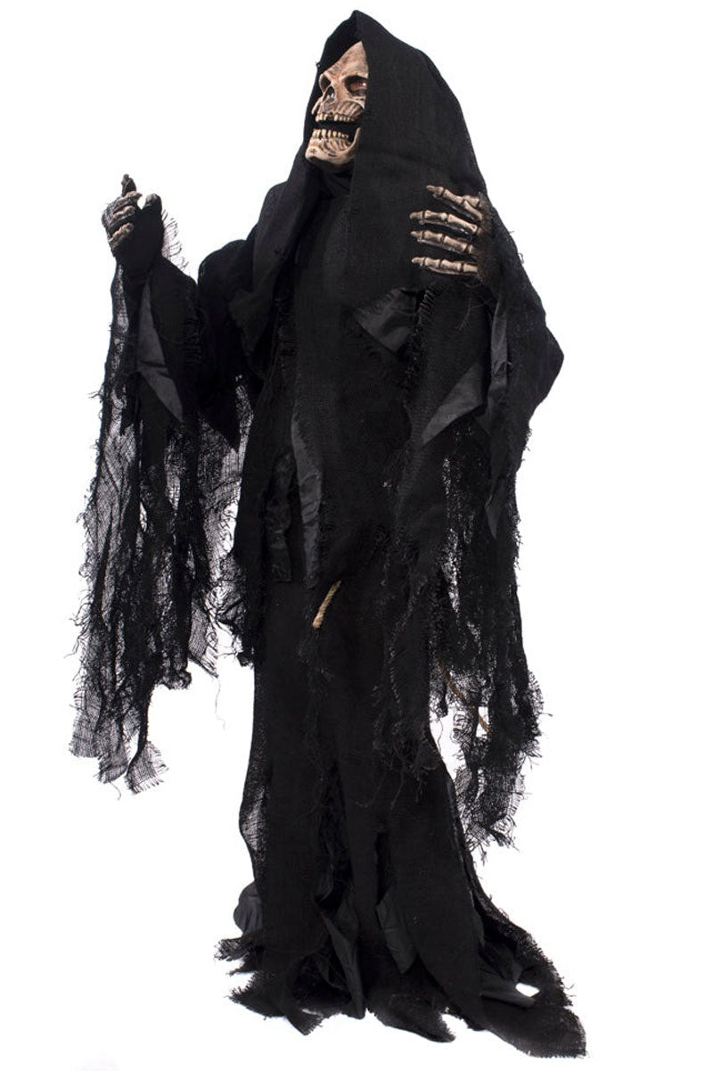Grim Reaper Kit - Mask w/ Moving Head, Hands, Full Gown - costumes - VampireFreaks - Zagone Studios