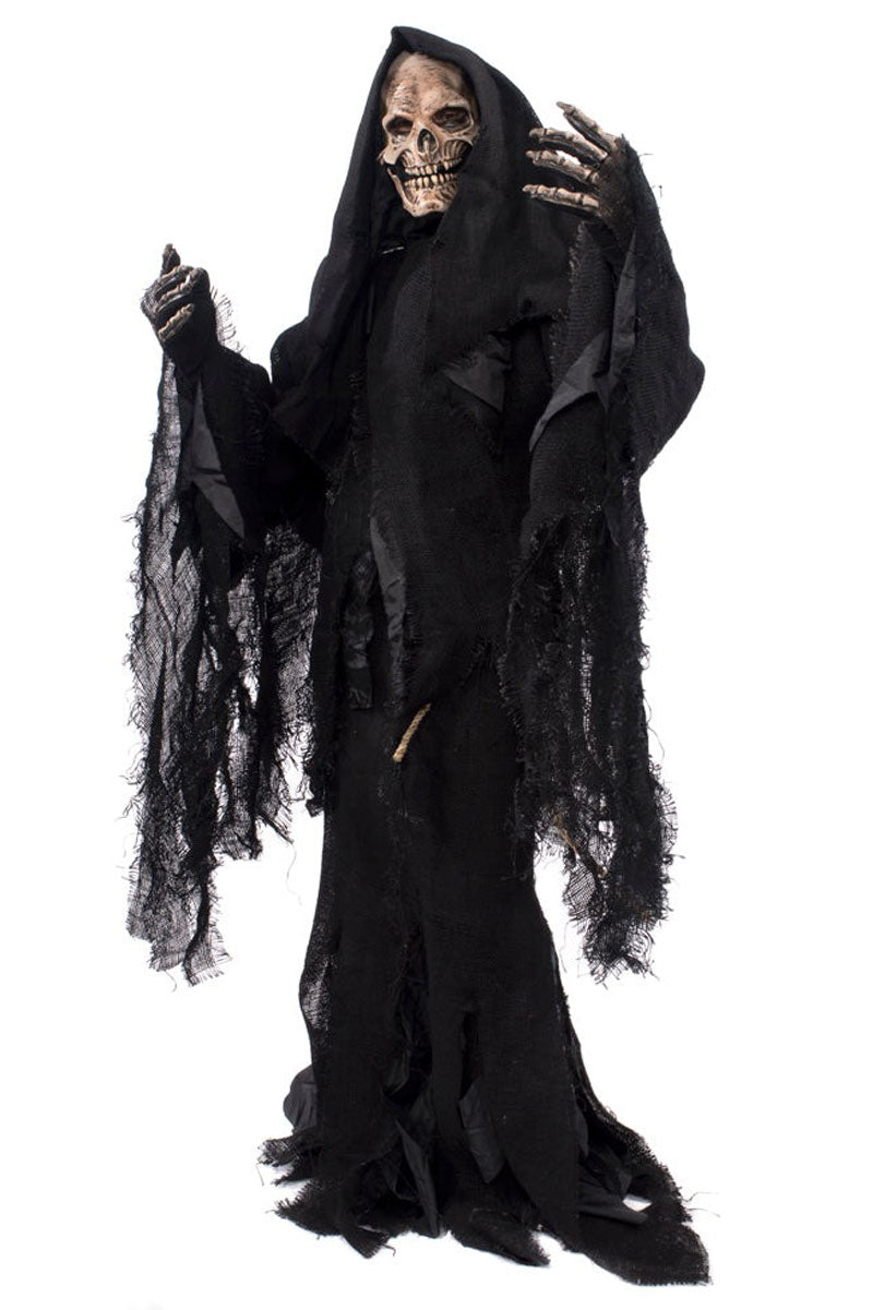 Grim Reaper Kit - Mask w/ Moving Head, Hands, Full Gown - costumes - VampireFreaks - Zagone Studios