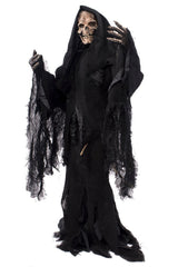 Grim Reaper Kit - Mask w/ Moving Head, Hands, Full Gown - costumes - VampireFreaks - Zagone Studios