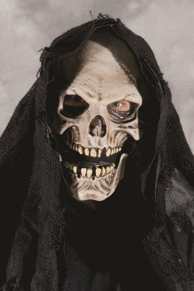 Grim Reaper Kit - Mask w/ Moving Head, Hands, Full Gown - costumes - VampireFreaks - Zagone Studios