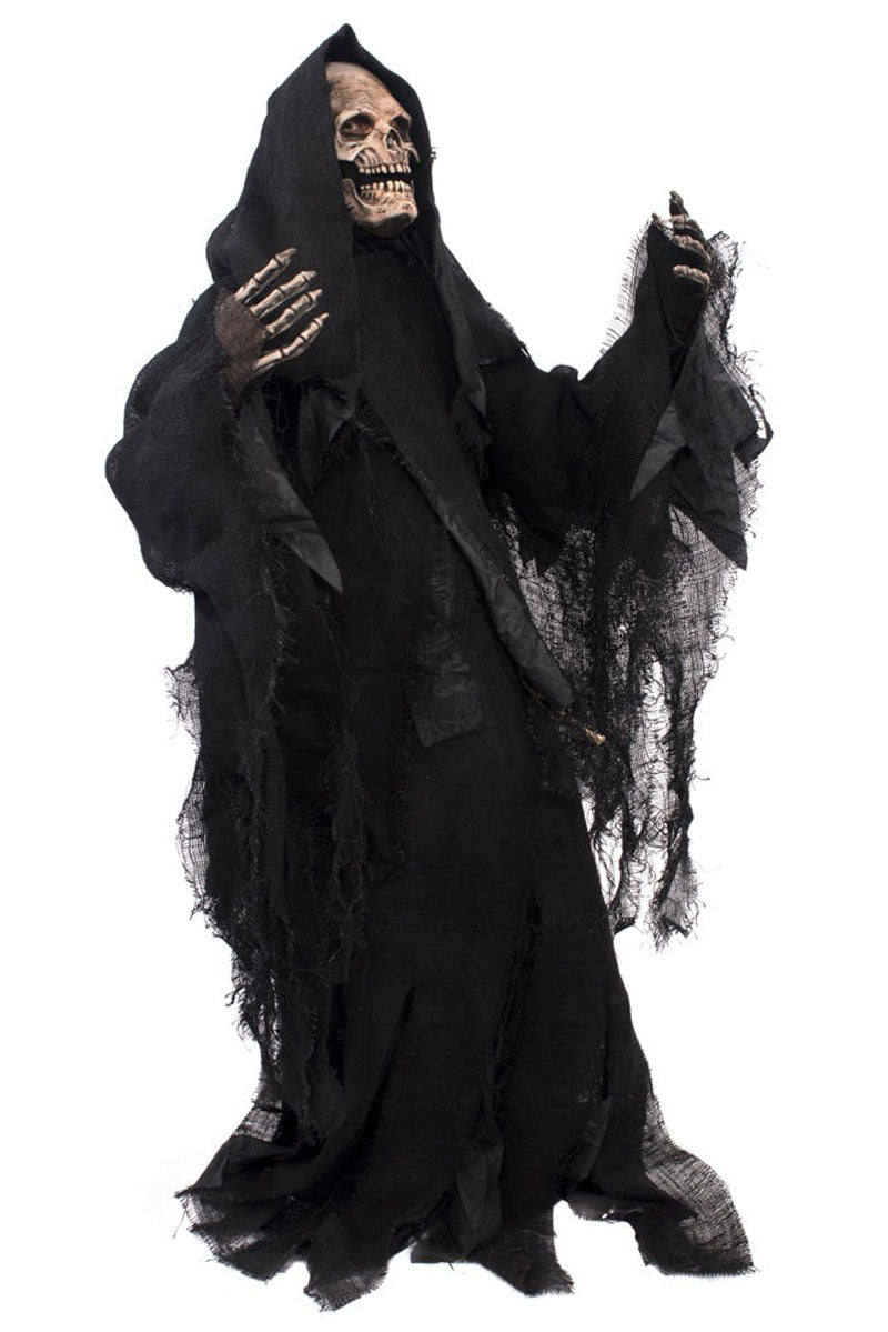 Grim Reaper Kit - Mask w/ Moving Head, Hands, Full Gown - costumes - VampireFreaks - Zagone Studios