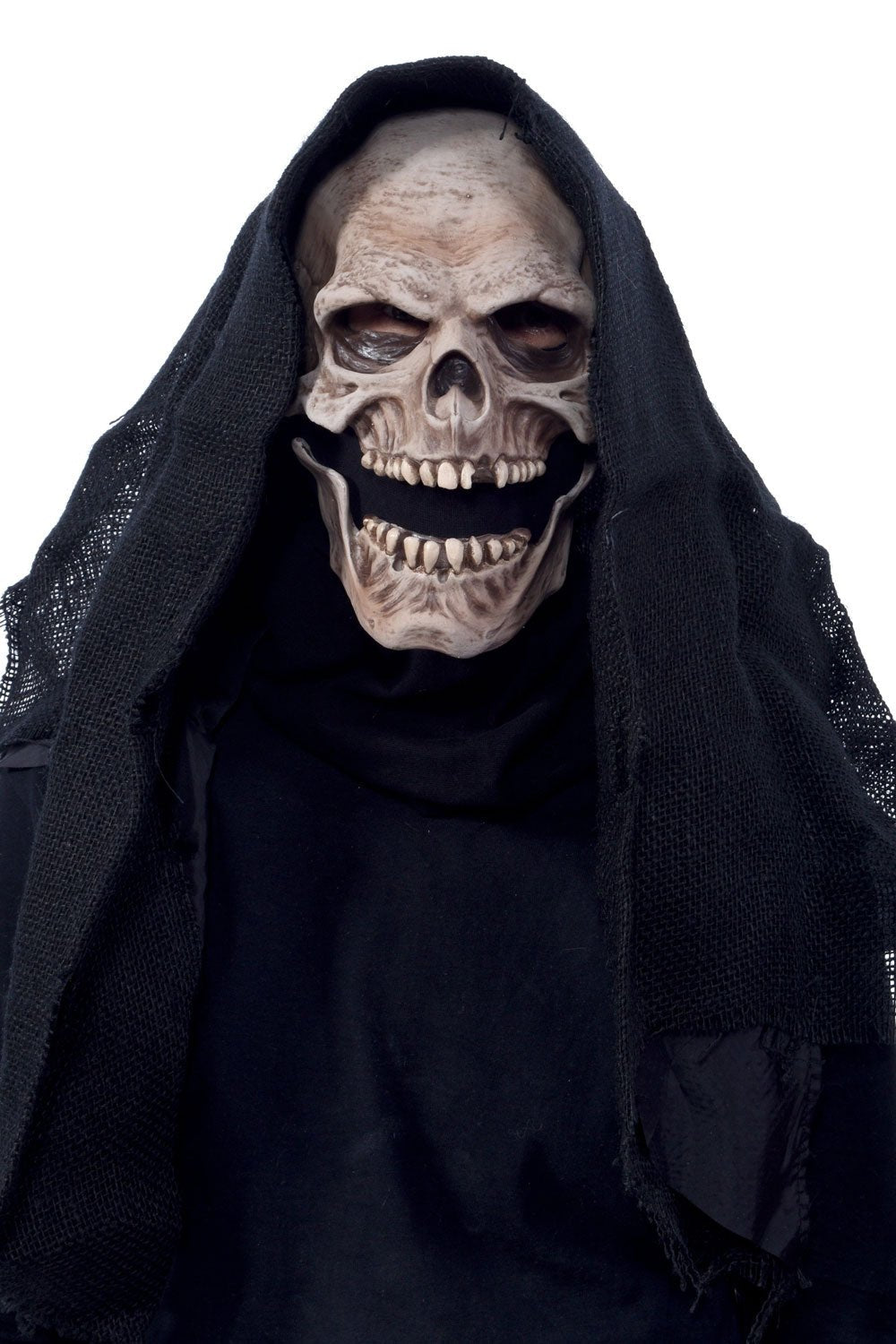 Grim Reaper Mask w/ Moving Head and Hood - costumes - VampireFreaks - Zagone Studios