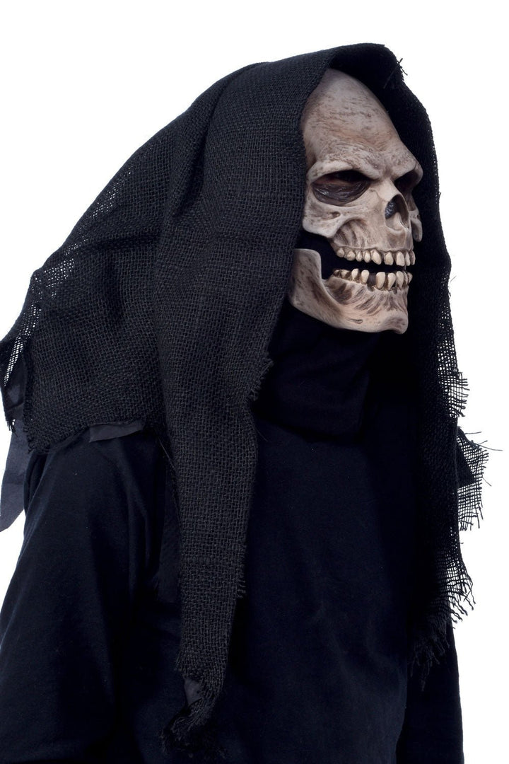 Grim Reaper Mask w/ Moving Head and Hood - costumes - VampireFreaks - Zagone Studios