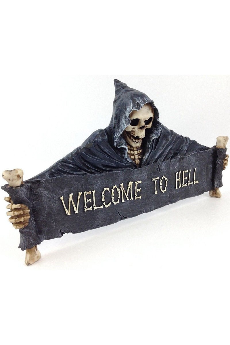 Grim Reaper Plaque - housewares - VampireFreaks - Pacific Giftware