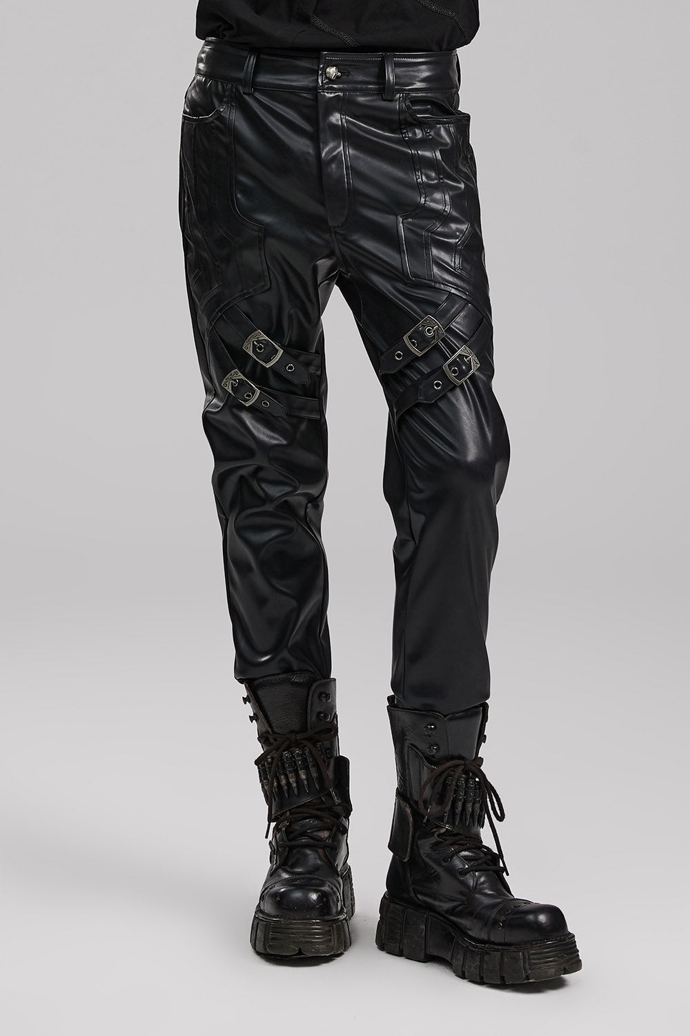 Grimlock Leather Pants - mens pants - VampireFreaks - Punk Rave