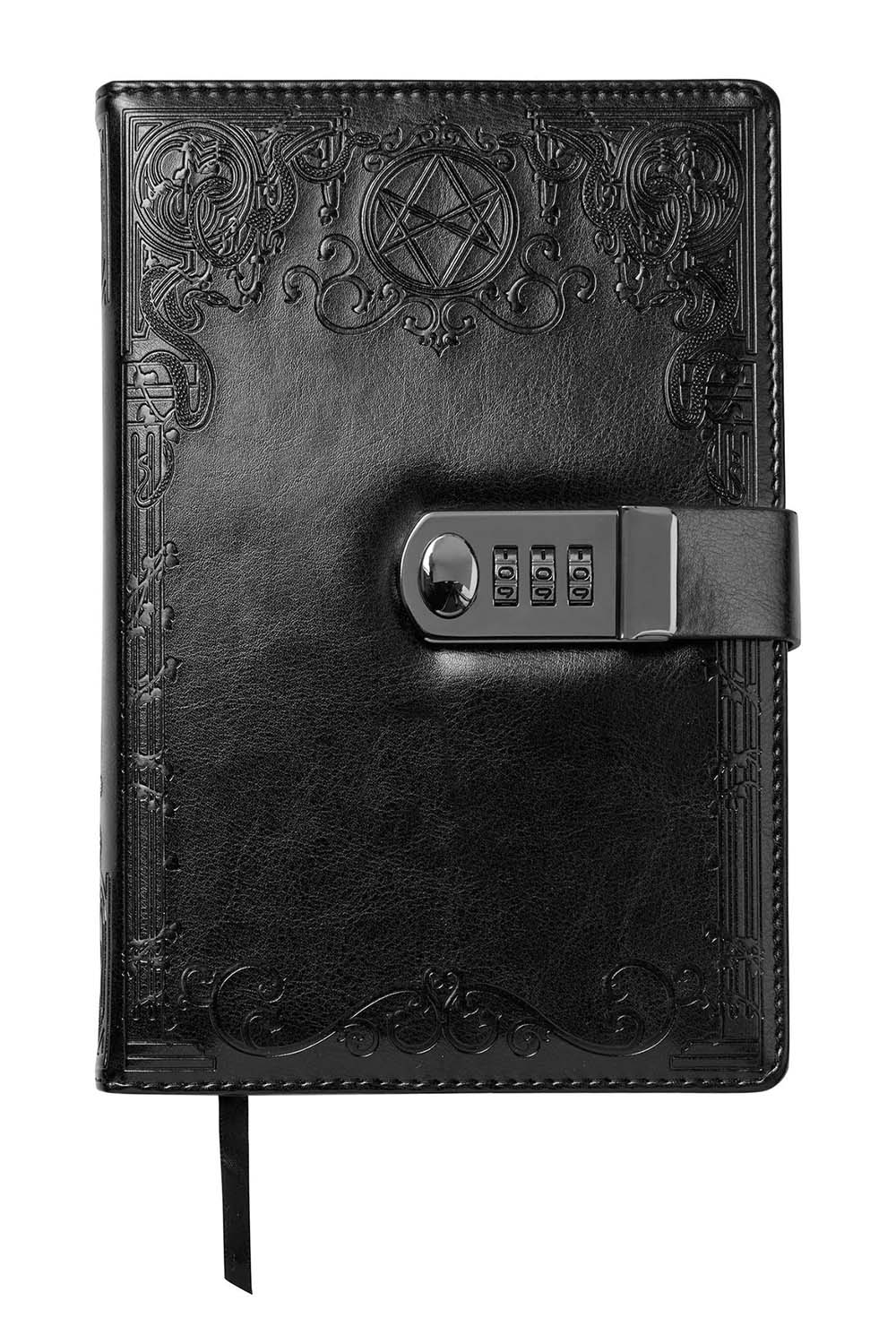 Grimoire Padlock Journal - stationery - VampireFreaks - Killstar