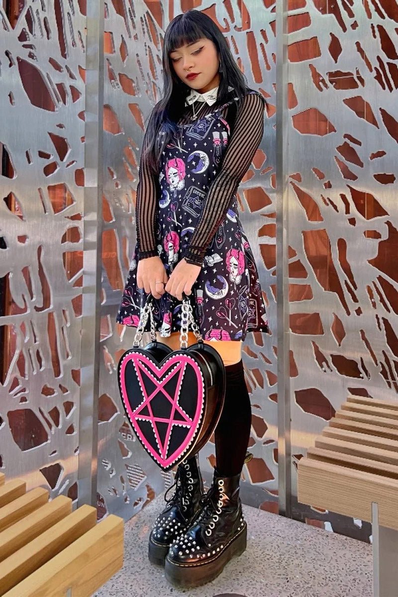 Grimoire Spells and Stars Skater Dress