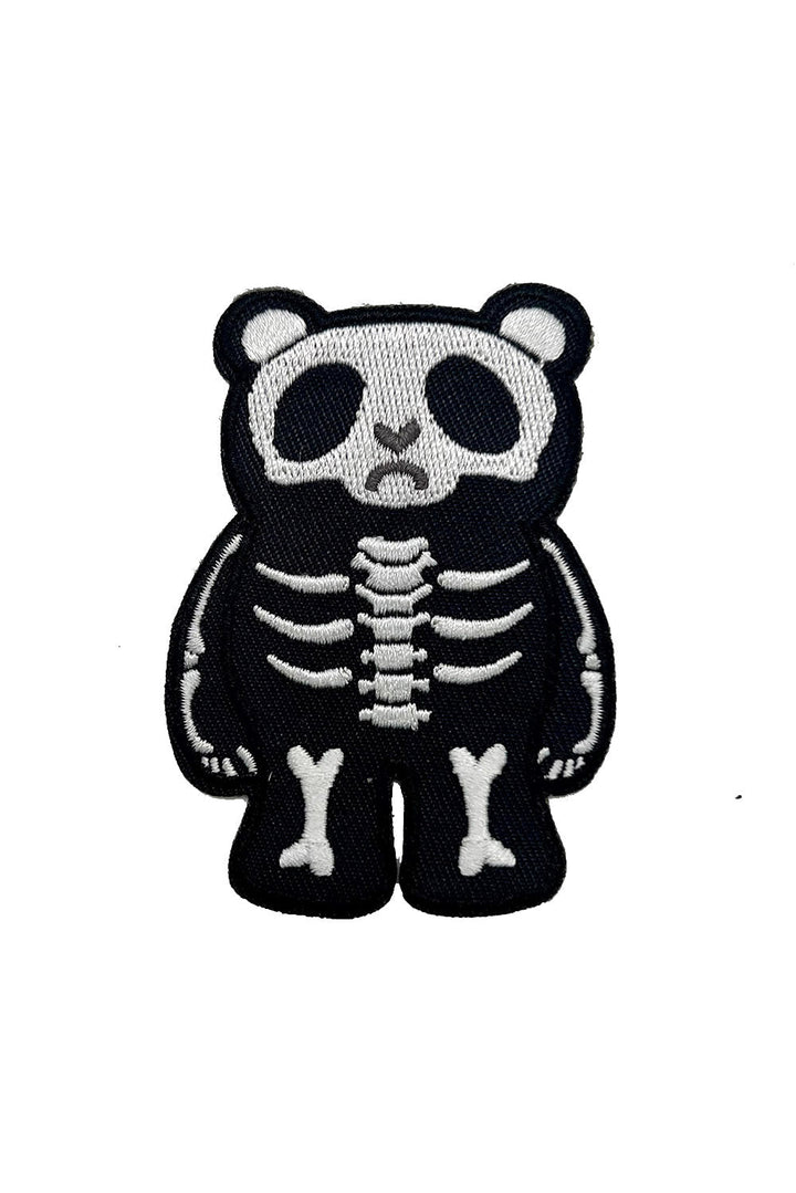 Grumpy Bones Bear Patch - pins & patches - VampireFreaks - VampireFreaks