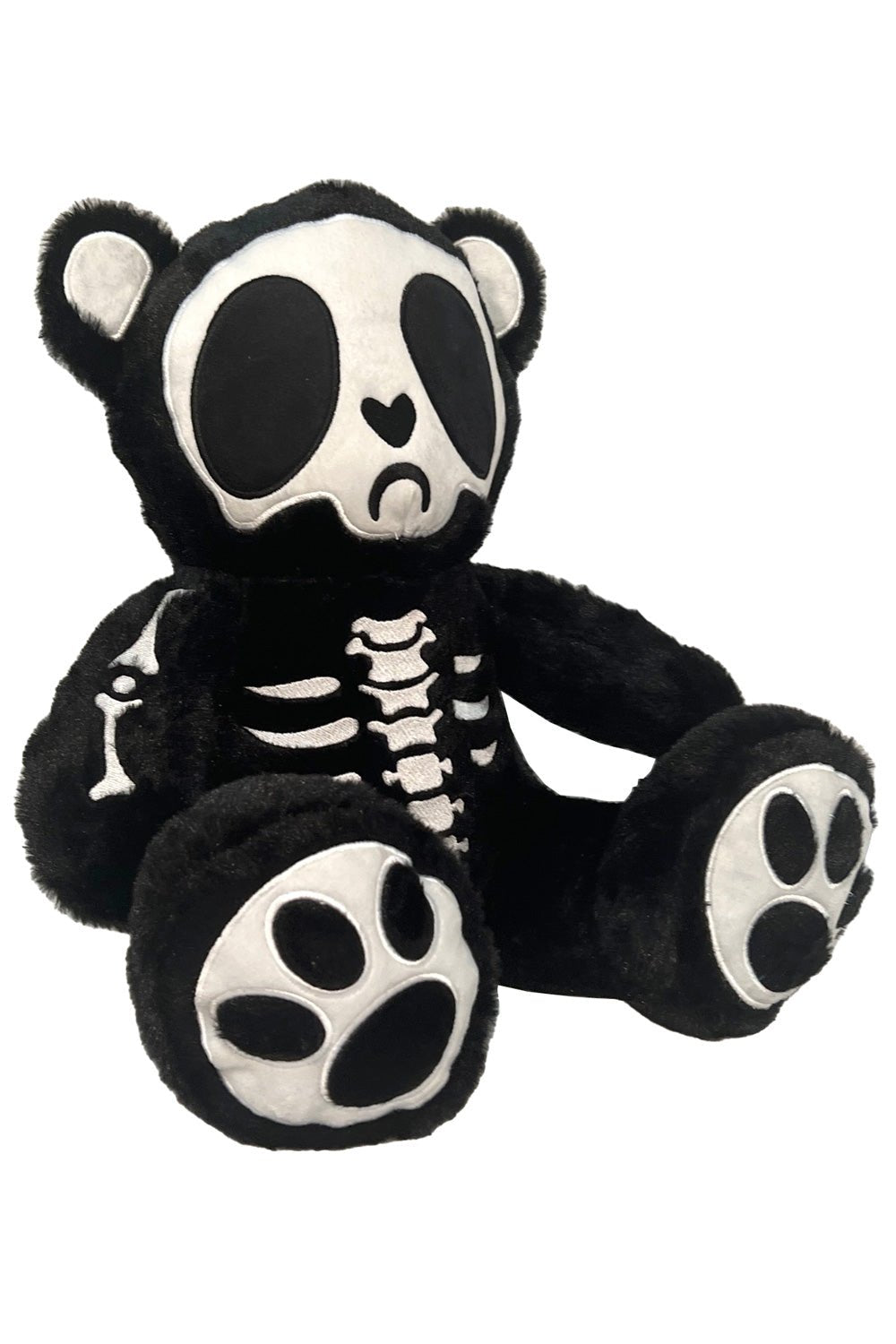 Grumpy Bones Bear Plush Toy - toys - VampireFreaks - VampireFreaks