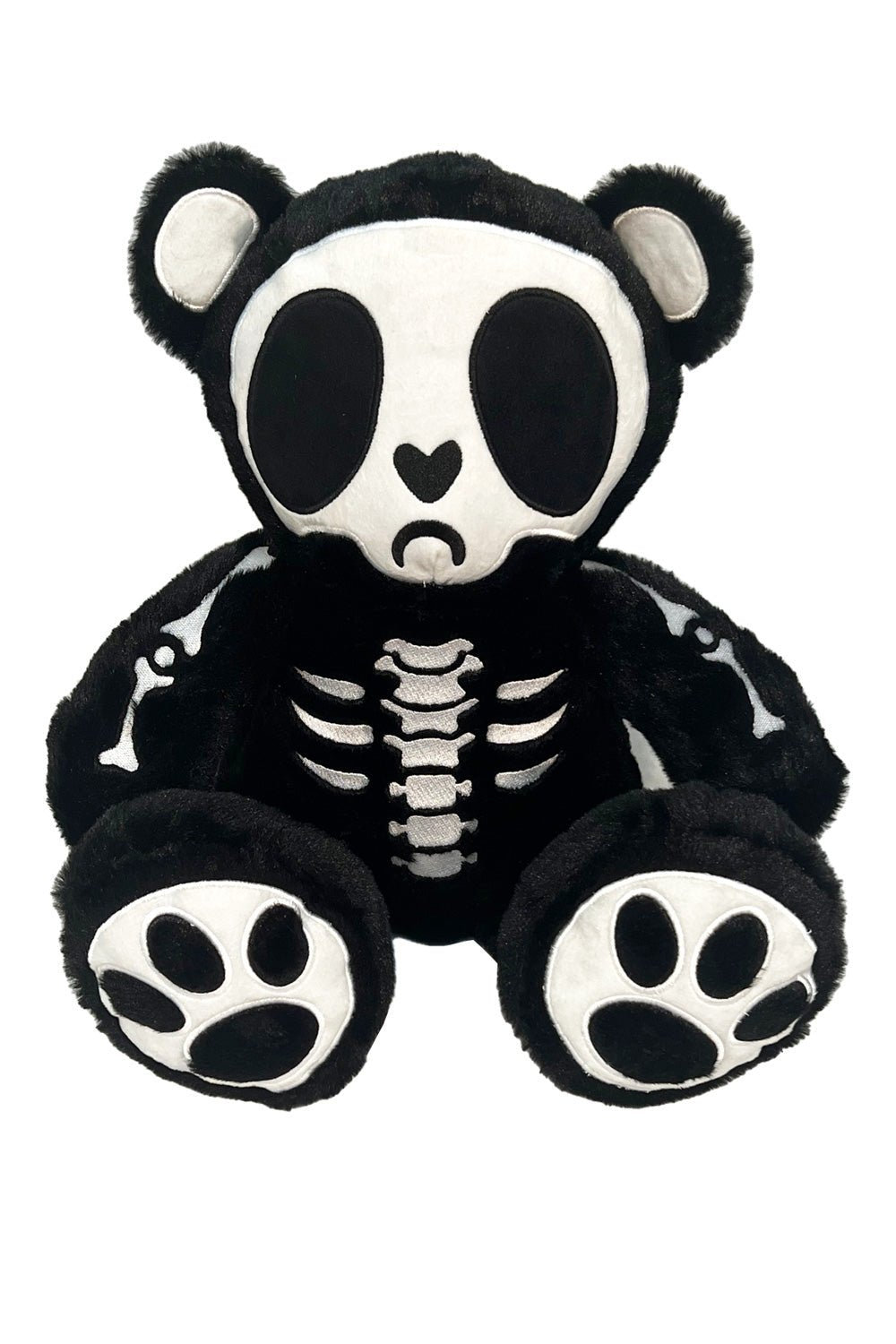 Grumpy Bones Bear Plush Toy - toys - VampireFreaks - VampireFreaks