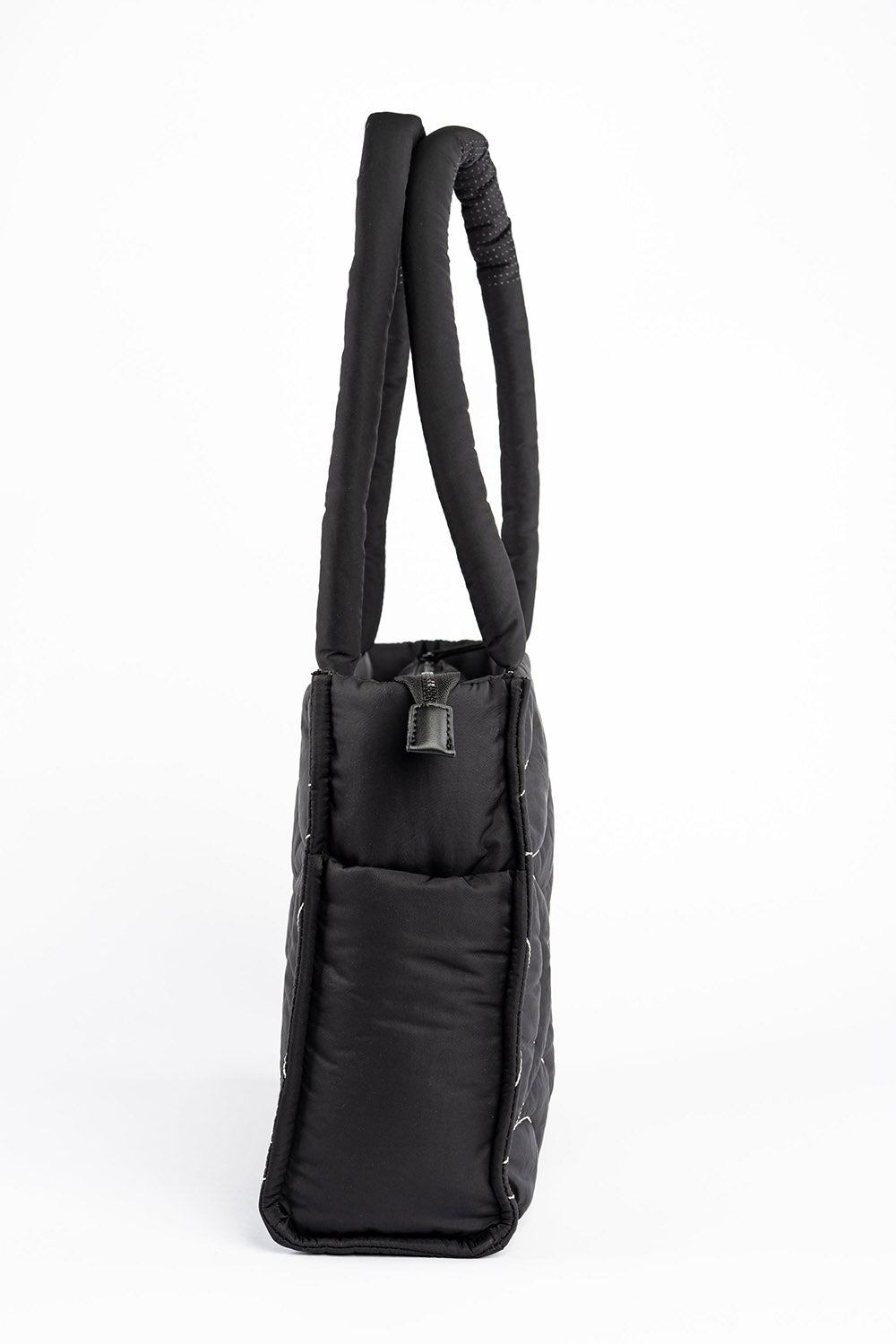 embroidered spiderweb large puff shoulder tote bag by wicked misfit