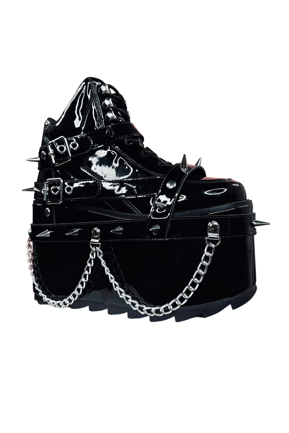 Goth Emo Punk Spiked on sale platform shoes