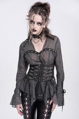 medieval goth top