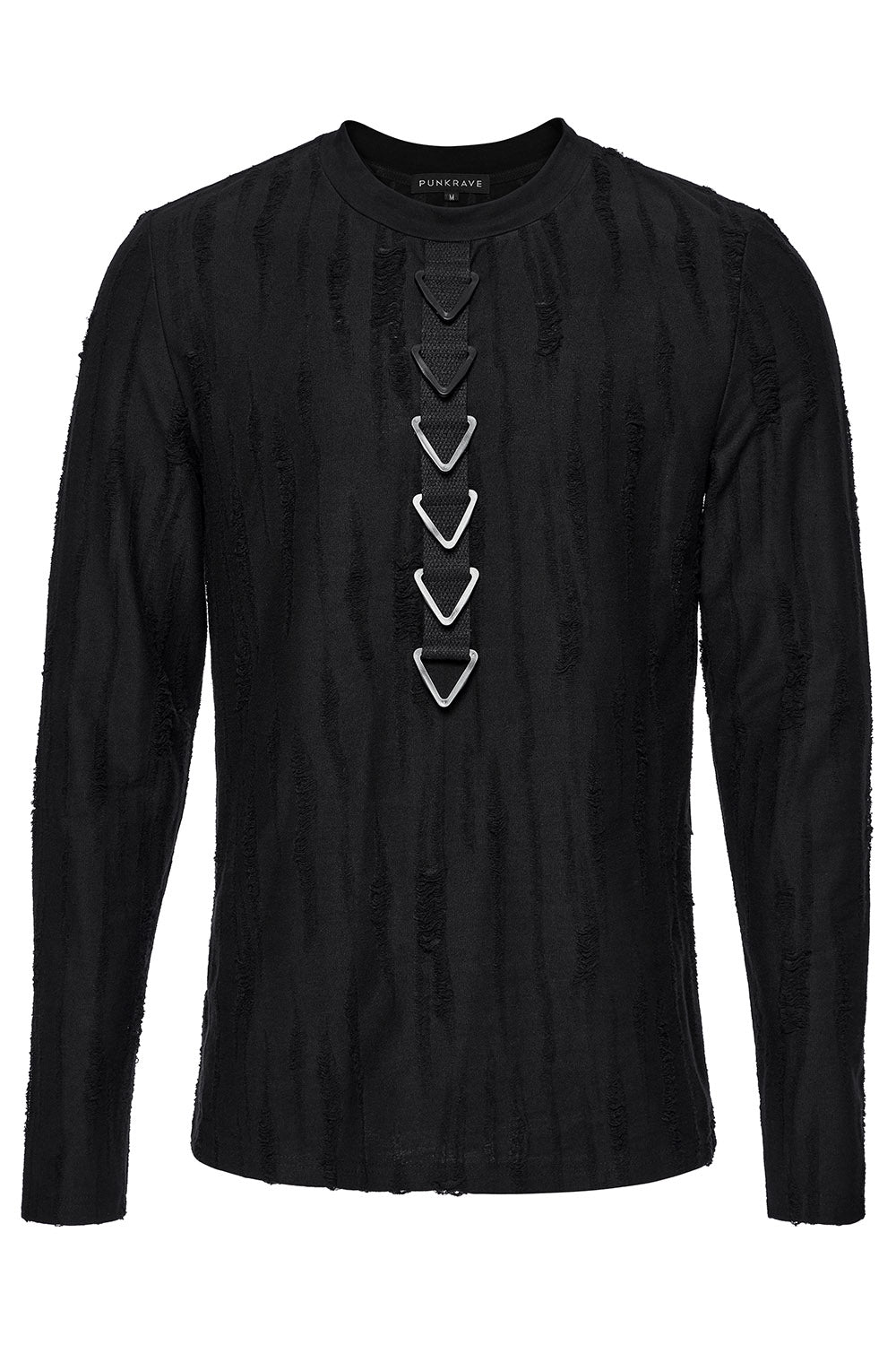 Arachne Shredded Long Sleeve Top