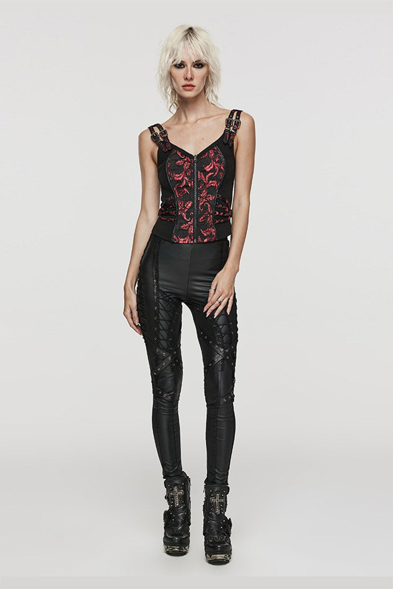 leaf pattern renaissance vest 