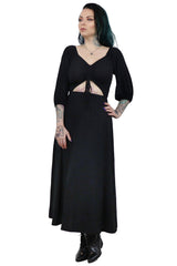 gothic cottagecore dress