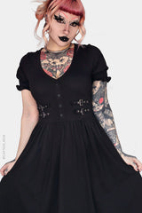 womens emo midi dress