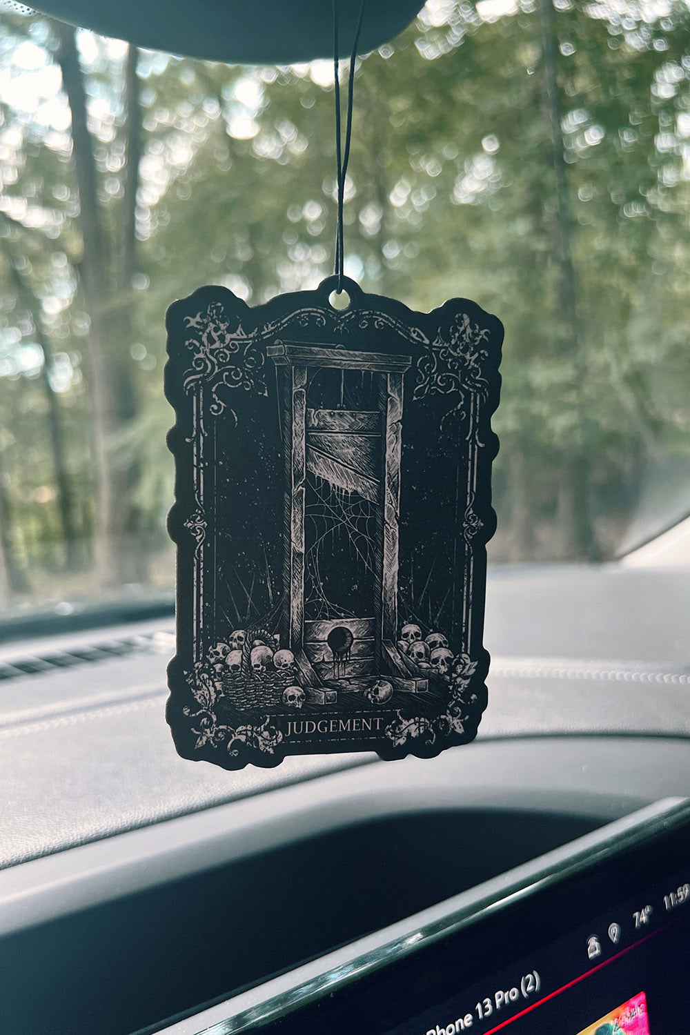 occult tarot card air freshener