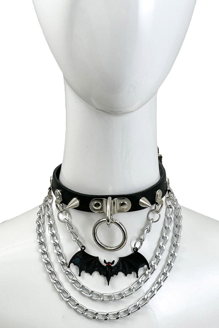 Bat Bites Stacked Choker