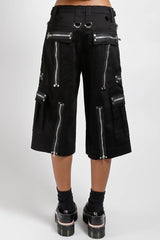 gothic long black cargo shots by tripp NYC 