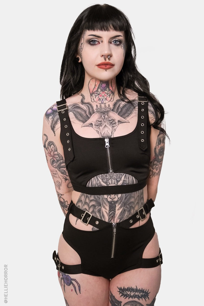 womens tattoo-inspired bathing suit 