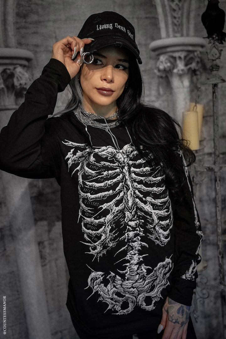 Dead Inside Skeleton T-shirt