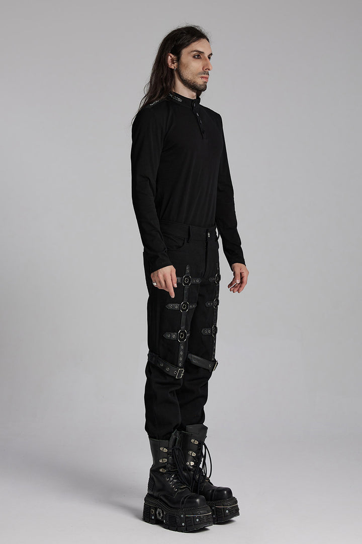 mens grunge goth jeans