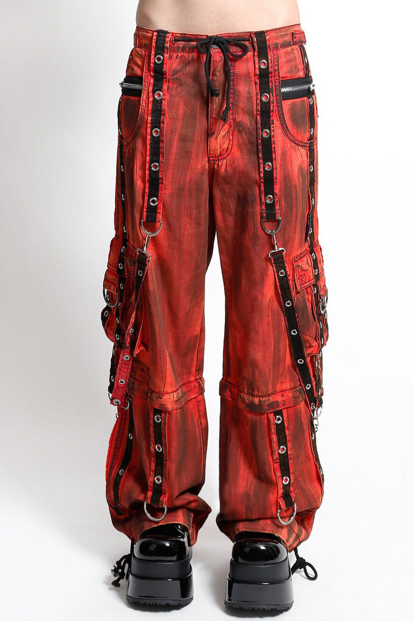 womens cyberpunk baggy cargo jeans