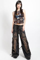 grunge goth post-apocalyptic pants
