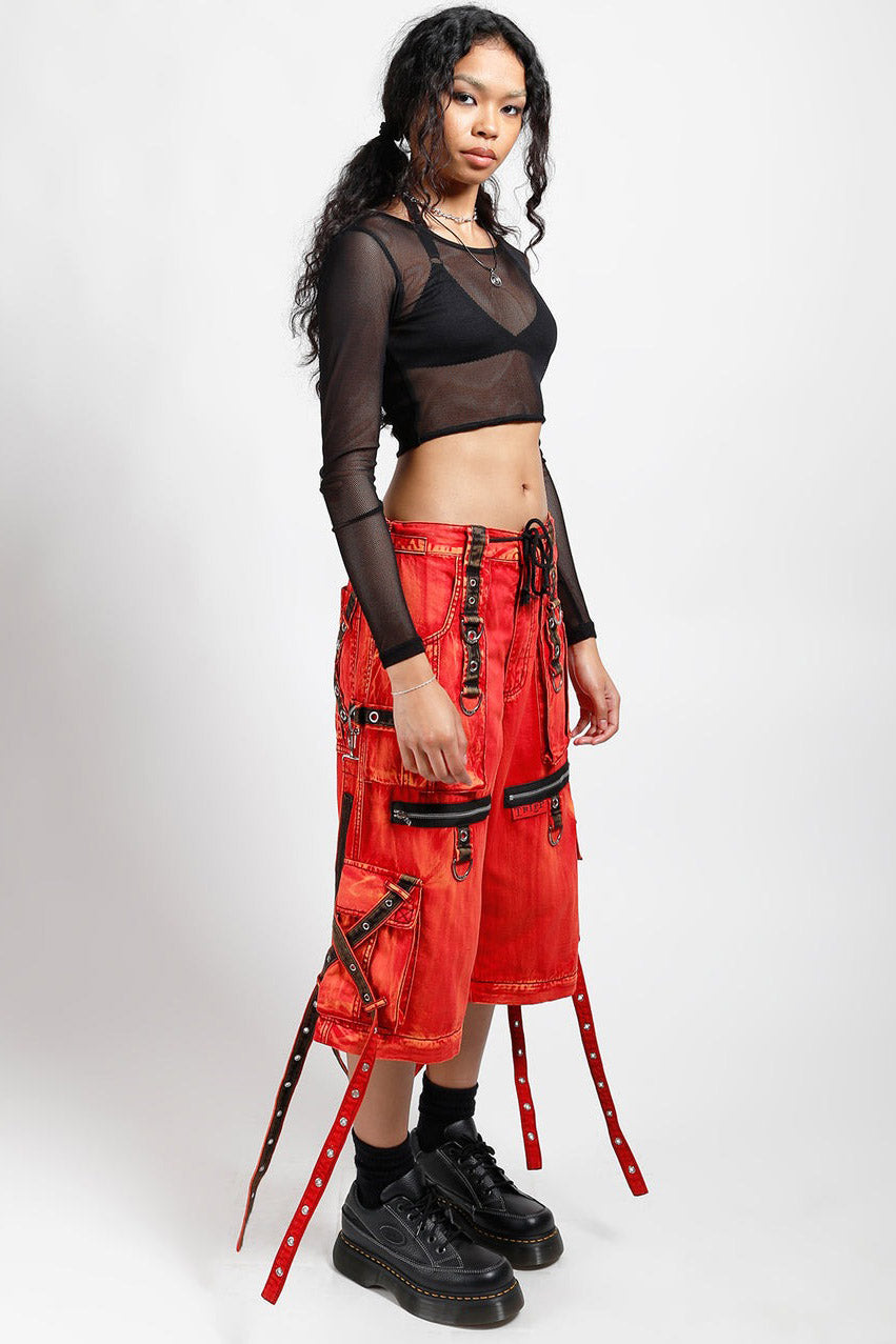 tripp nyc log cargo shorts 