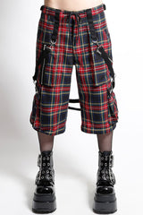 baggy long plaid tripp NYC shorts