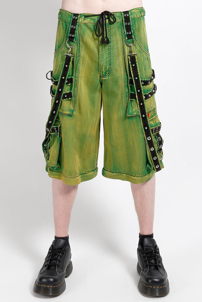 grunge gothic mens shorts