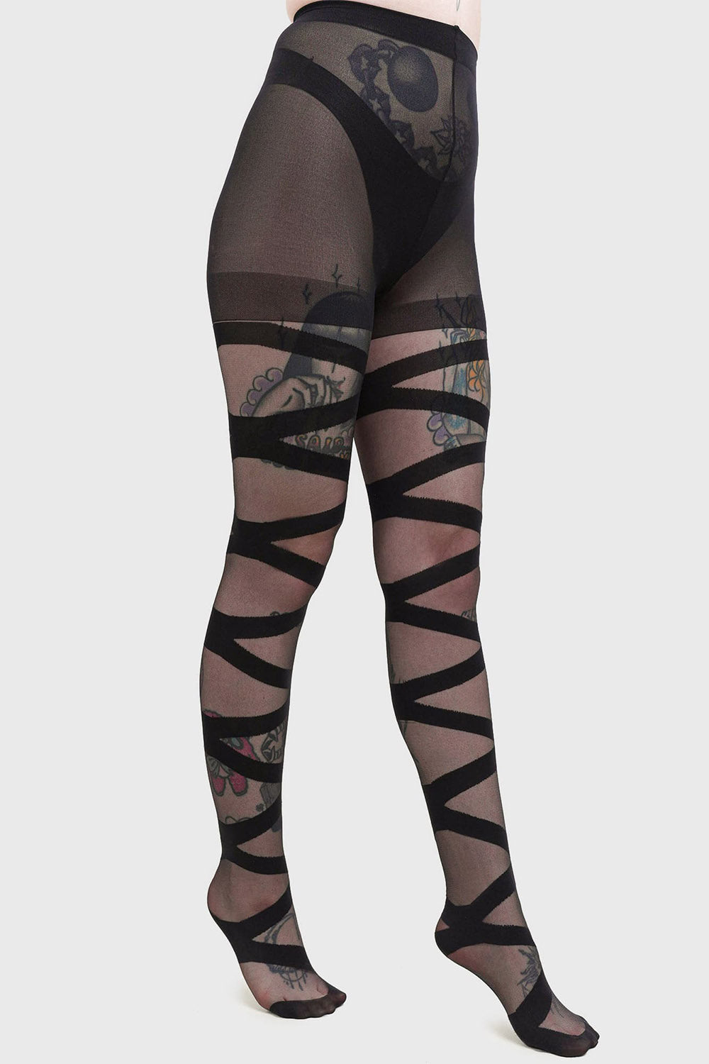 criss-cross tights