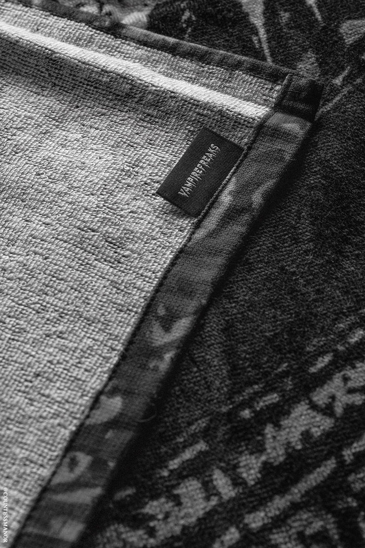 goth pool towel