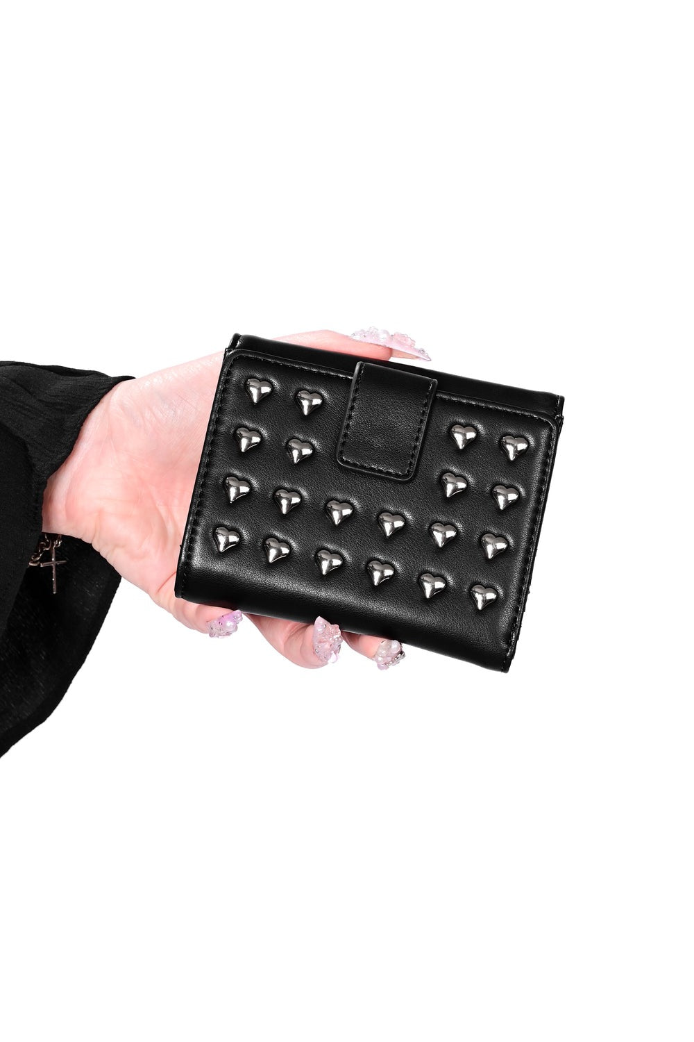 Heart Studded Wallet