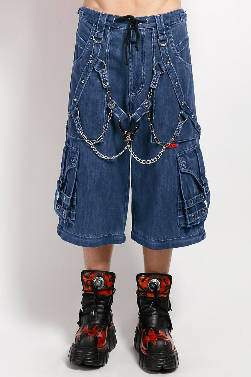 Tripp NYC Cuff and Chain Pants [INDIGO BLUE] - XXS