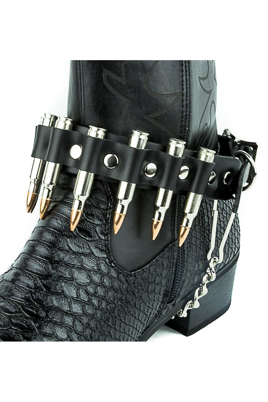 Gunner Bullet Shoe Strap [NICKEL]