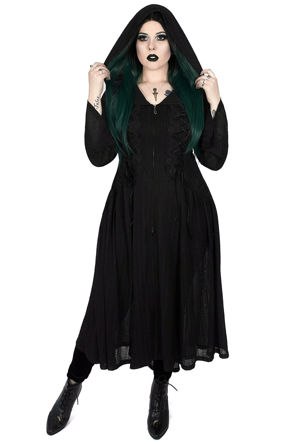 Gypsy Curse Gothic Coat - womens outerwear - VampireFreaks - Punk Rave