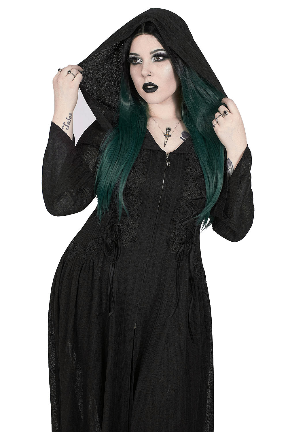 Gypsy Curse Gothic Coat - womens outerwear - VampireFreaks - Punk Rave