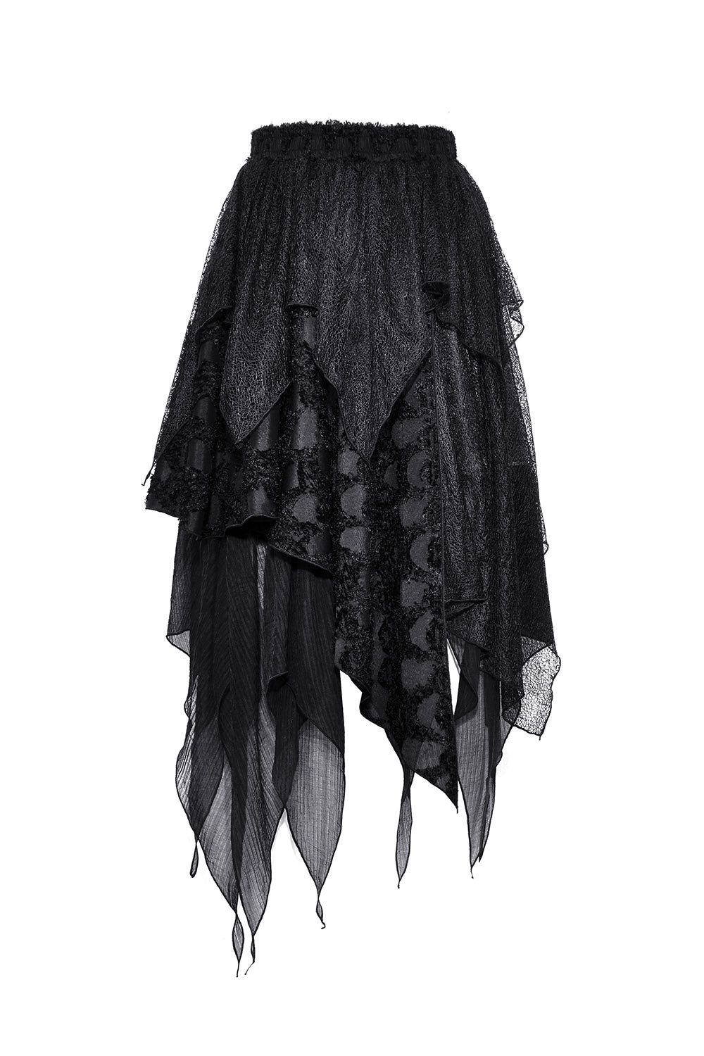 Gypsy Witch Tattered Skirt - skirts - VampireFreaks - Dark In Love