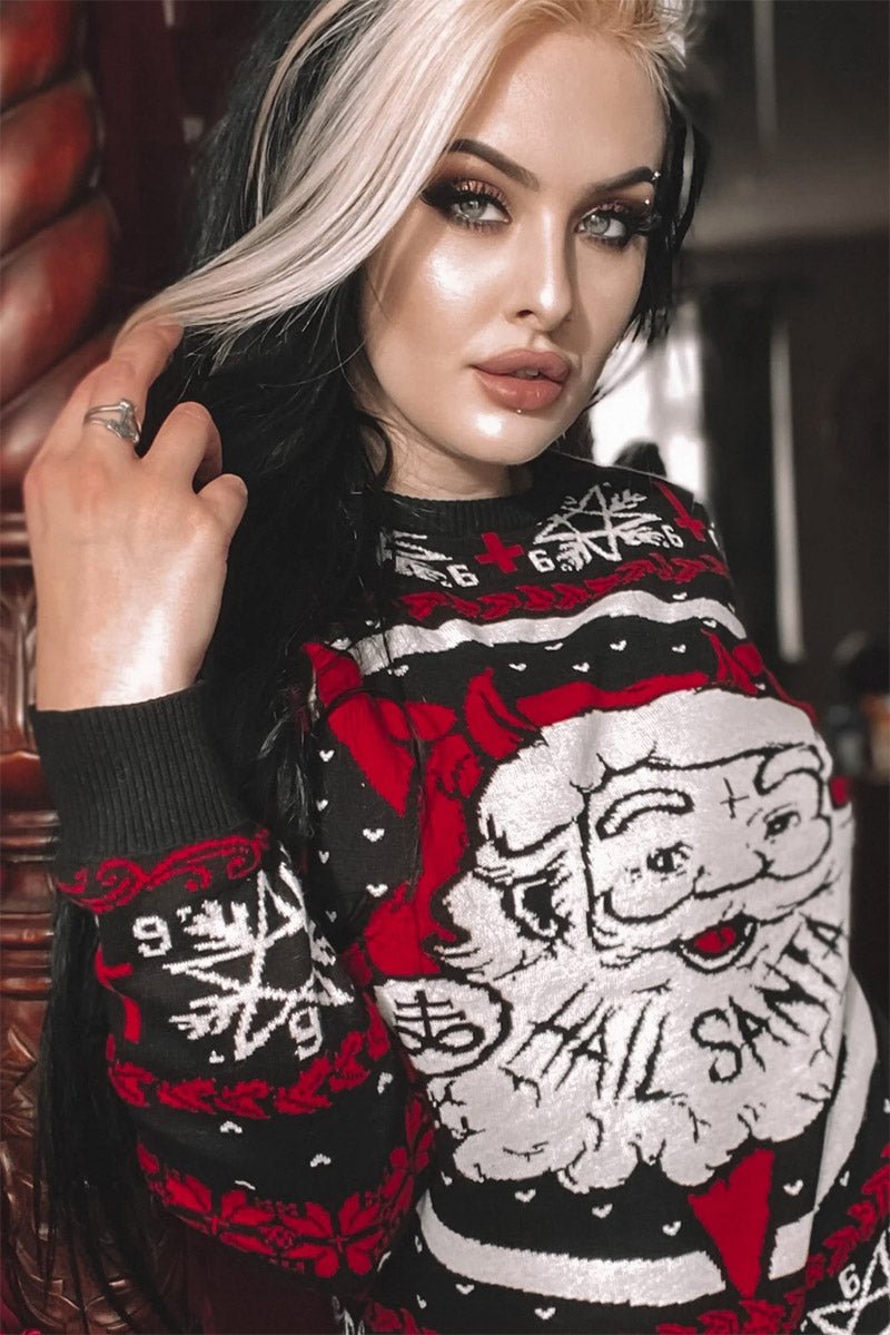 Hail Santa Christmas Sweater