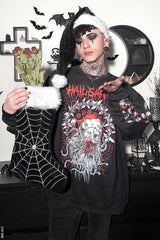 Hail Santa Sweatshirt - mens outerwear - VampireFreaks - VampireFreaks