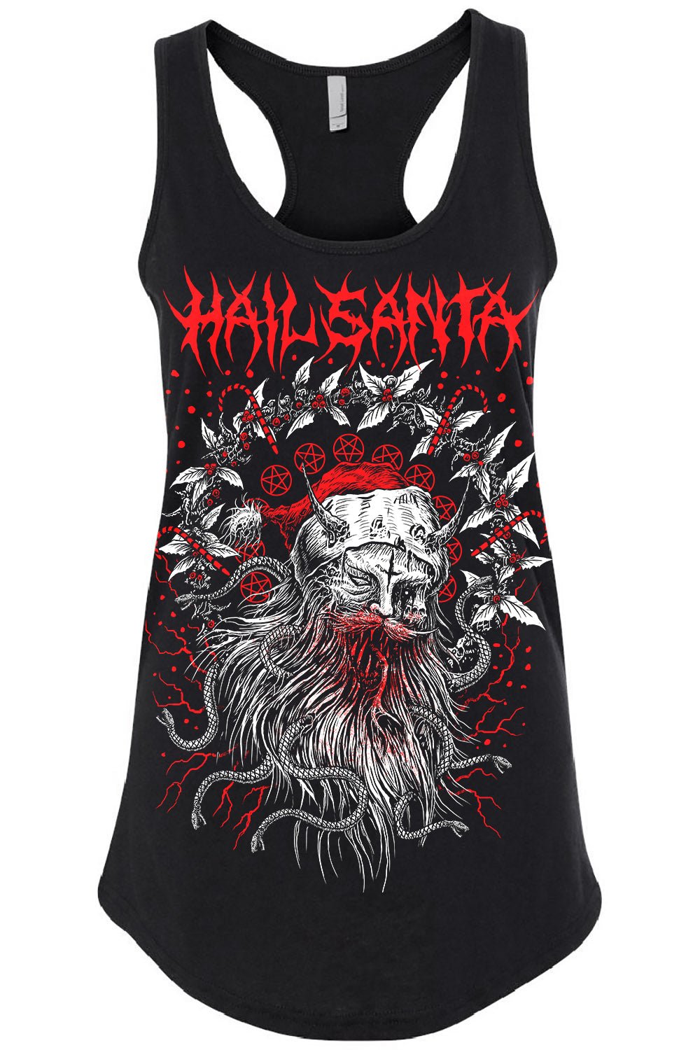 Hail Santa Tee [Multiple Styles Available] - graphic t-shirt - VampireFreaks - VampireFreaks