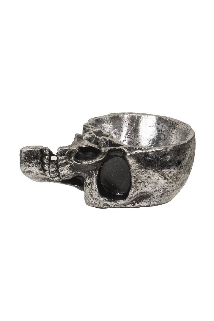 Half Skull Trinket Dish - housewares - VampireFreaks - Alchemy