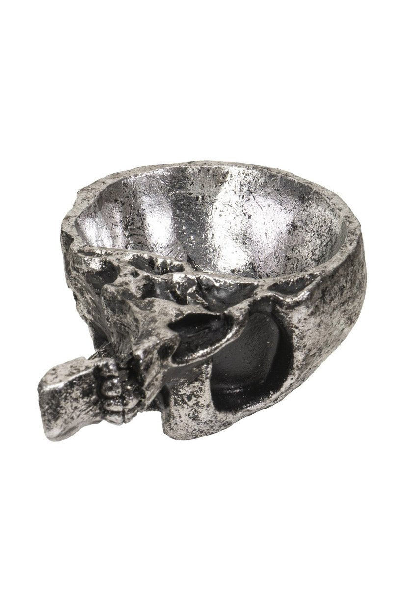 Half Skull Trinket Dish - housewares - VampireFreaks - Alchemy