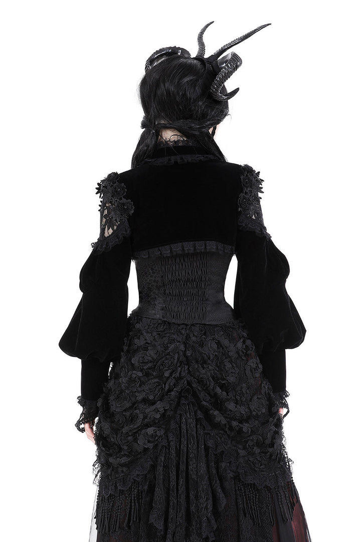 Hallowed Ground Gothic Bolero with Gloves - womens outerwear - VampireFreaks - Dark In Love