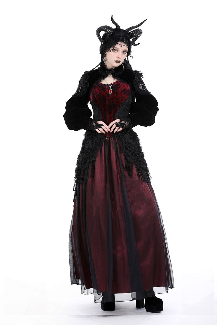 Hallowed Ground Gothic Bolero with Gloves - womens outerwear - VampireFreaks - Dark In Love