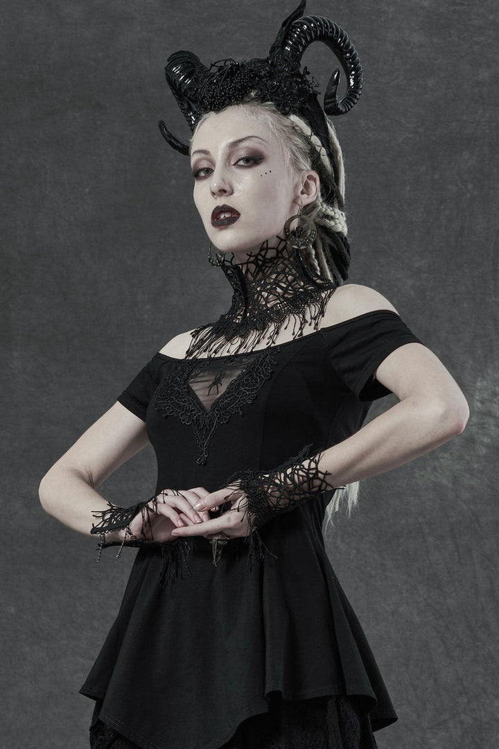 Hallowed Witch Collar & Glove Set - chokers - VampireFreaks - Punk Rave