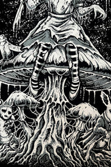 heavy metal spooky alice in wonderland clothes