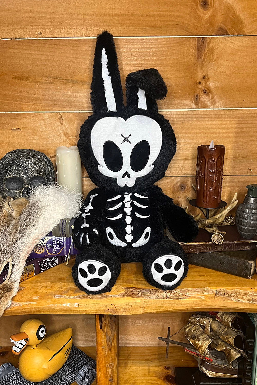 RIP Rabbit Plush Backpack – VampireFreaks